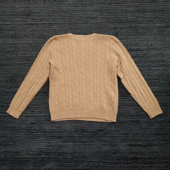 Polo Ralph Lauren Camel Cable Knit Sweater - Picture 5 of 10